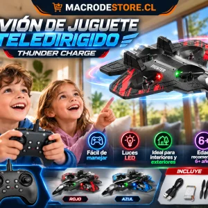 Avión de Juguete Teledirigido Thunder Charge
